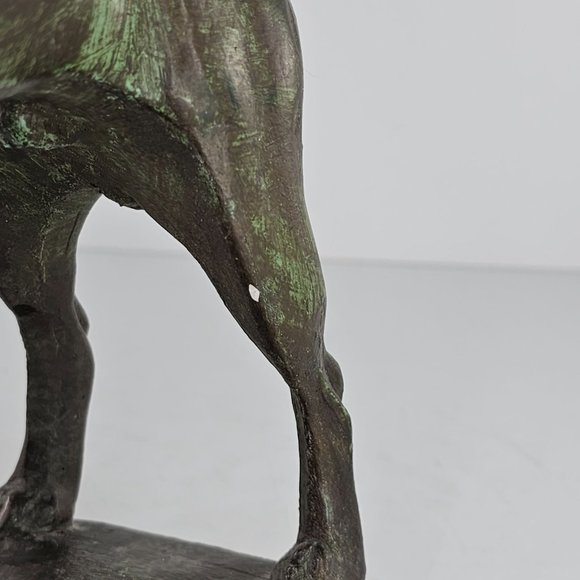 Vintage Austin Productions Boxer Dog Statue *FLAW* *Repaired* - Picture 10 of 16